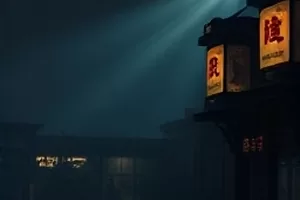 替补演员剧情片封面，后台化妆镜前的替身戏服