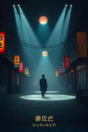 雨季航班爱情剧封面，停机坪积水倒映着廊桥
